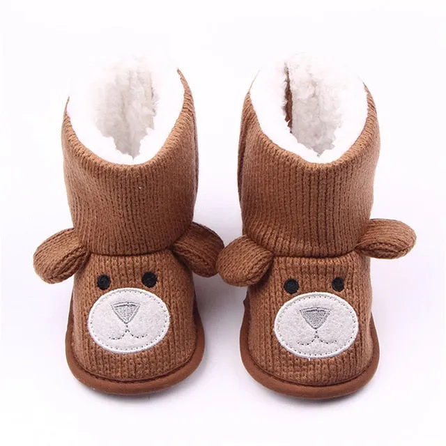 Baby Winter Cartoon Boots