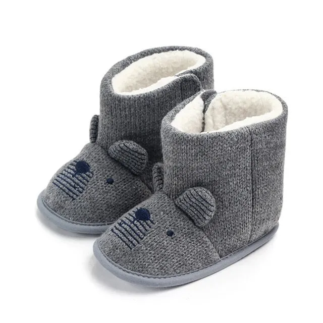 Baby Winter Cartoon Boots
