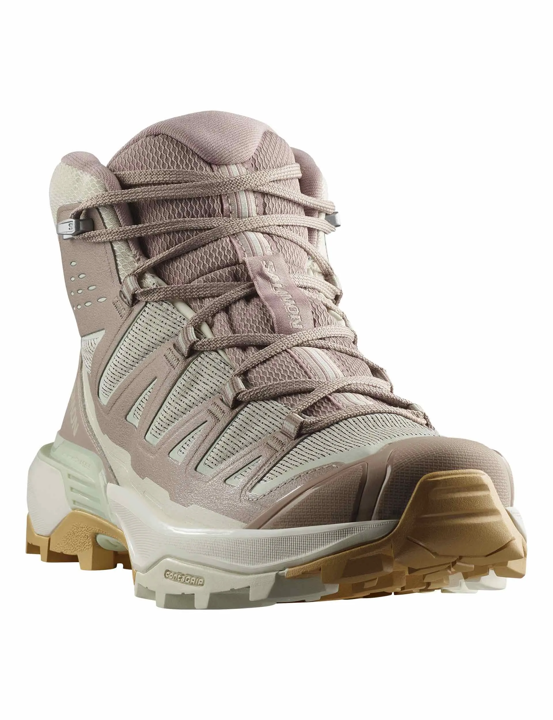 X Ultra 360 Edge Mid Gore-Tex - Rainy Day/Etherea/Canary Green